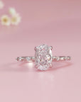 Aurora Moissanite Ashes Ring: Timeless Love Reminder