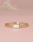 Heartfelt Gift: Solid Gold Breastmilk Ring