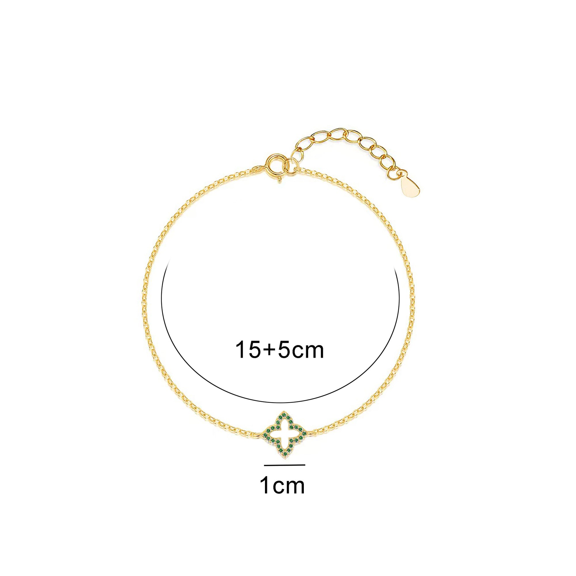 Personalized Lucky Blossom Breast Milk Bracelet