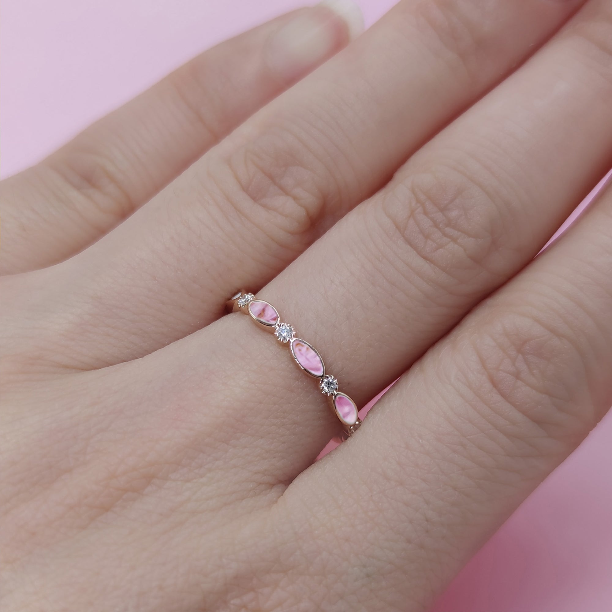 Thoughtful Gift: Birthstone Pregnancy Test Cap Ring