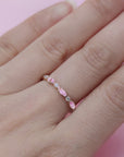 Thoughtful Gift: Birthstone Pregnancy Test Cap Ring