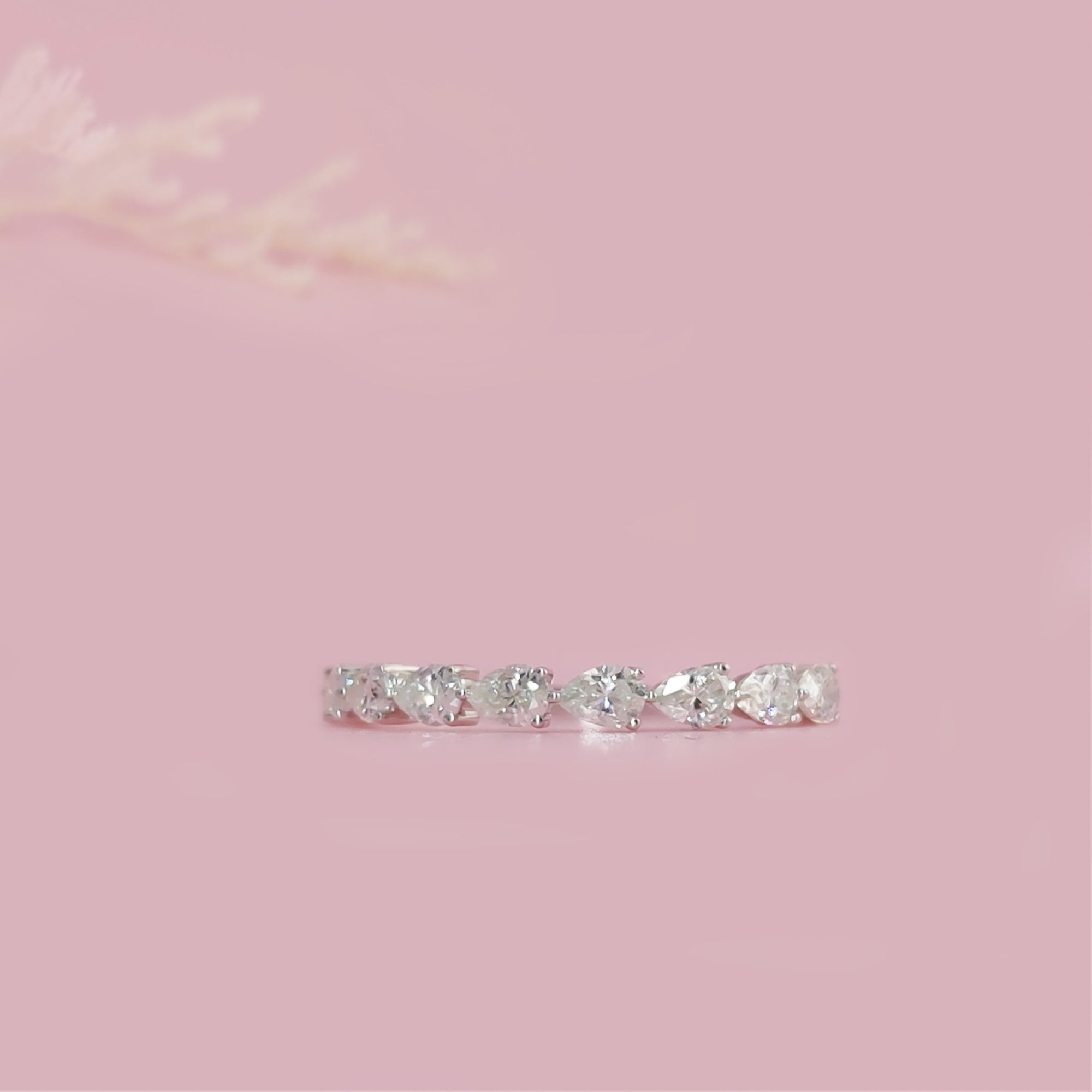 Eternal Sparkle Ashes Ring - Memorial Jewelry