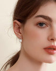 Infinity Embrace: Love-Inspired Breastmilk Earrings