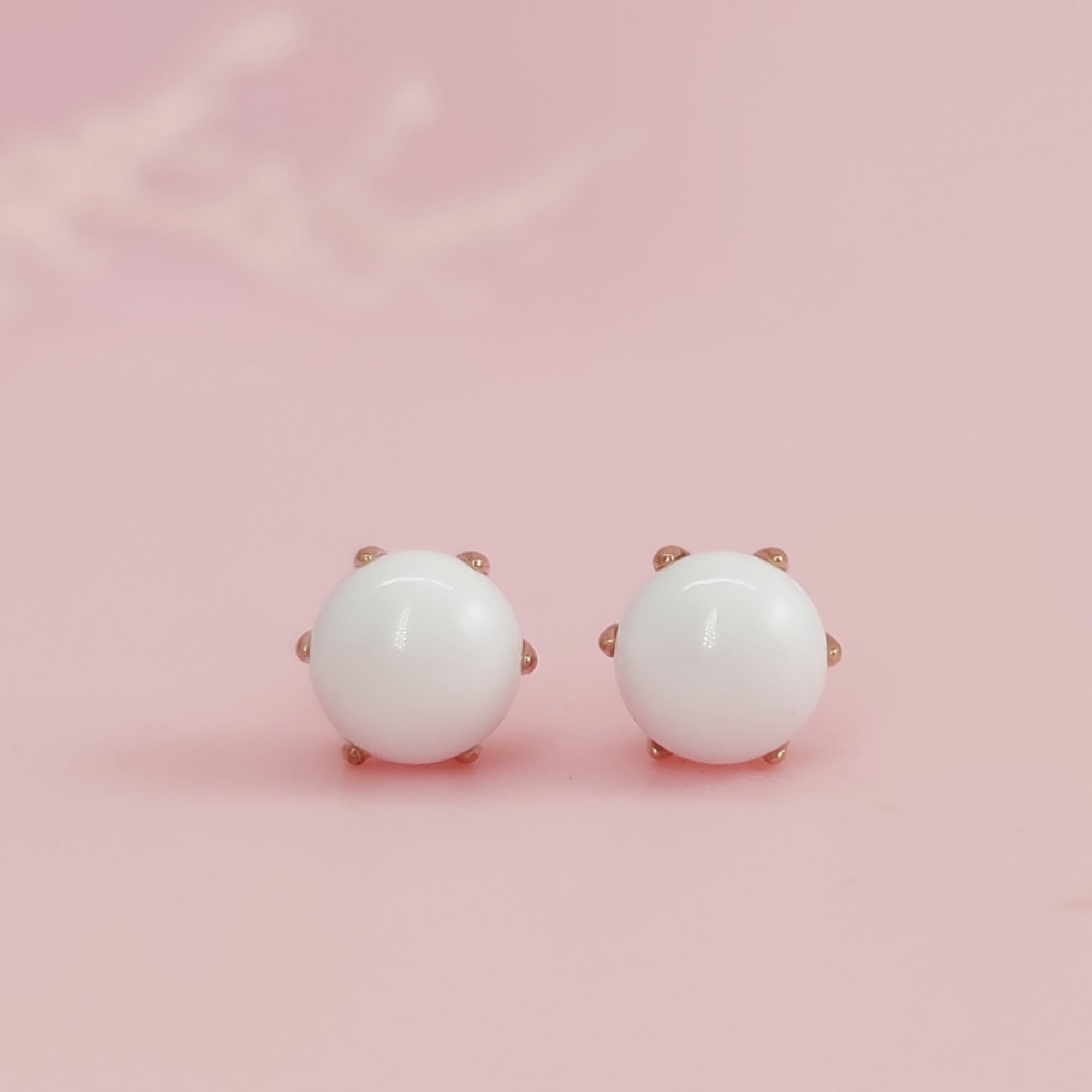 Handcrafted Pearl Embrace Breastmilk Earrings