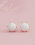 Handcrafted Pearl Embrace Breastmilk Earrings