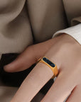 Radiant Horizon Men's Ashes Ring | Memorial Jewelry