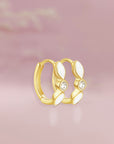 Personalized Breastmilk Earrings - Graceful Petal