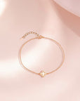 Personalized Lucky Blossom Breast Milk Bracelet