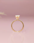 Eternal Love: Marquise Breastmilk Ring Keepsake