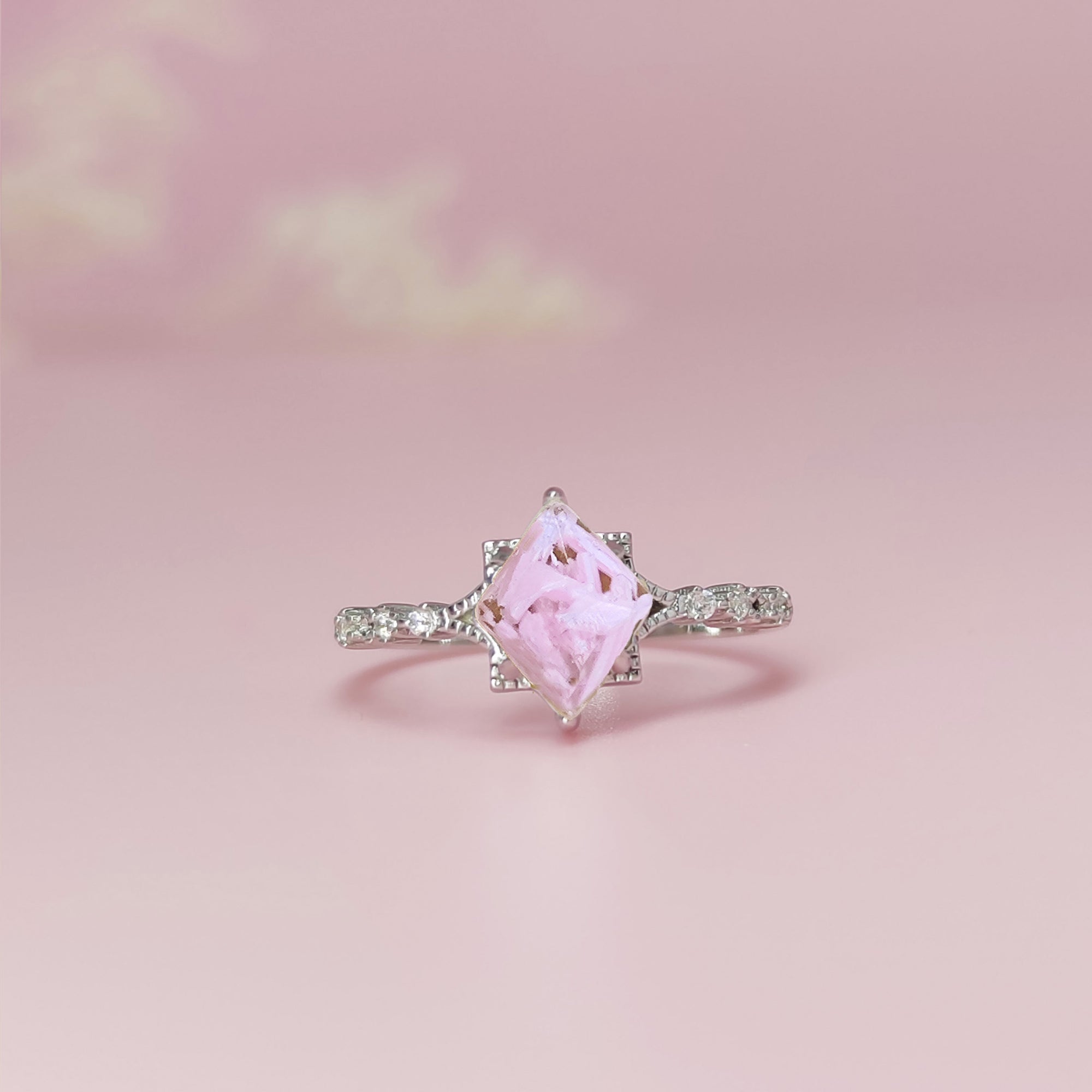 Love's Journey: Pregnancy Test Cap Keepsake Ring