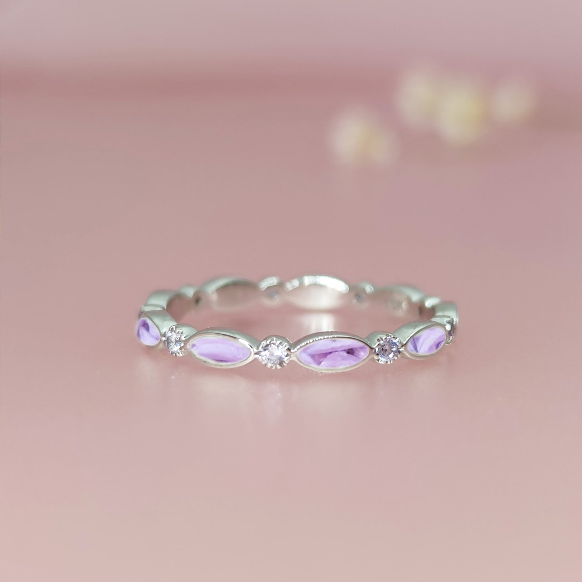 Thoughtful Gift: Birthstone Pregnancy Test Cap Ring