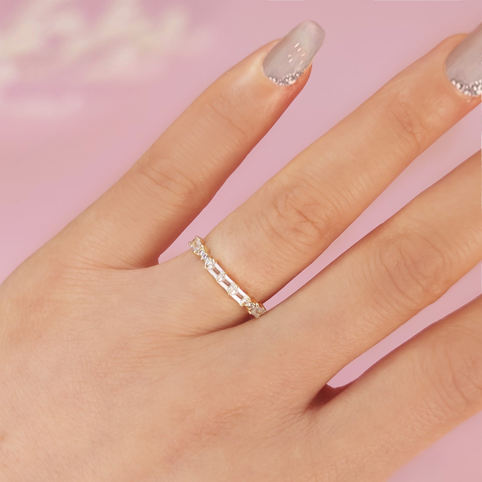 Personalized Moon Shine Ashes Ring for Lasting Memories