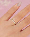 Personalized Moon Shine Ashes Ring for Lasting Memories