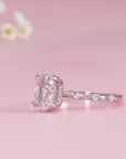 Aurora Moissanite Ashes Ring: Timeless Love Reminder
