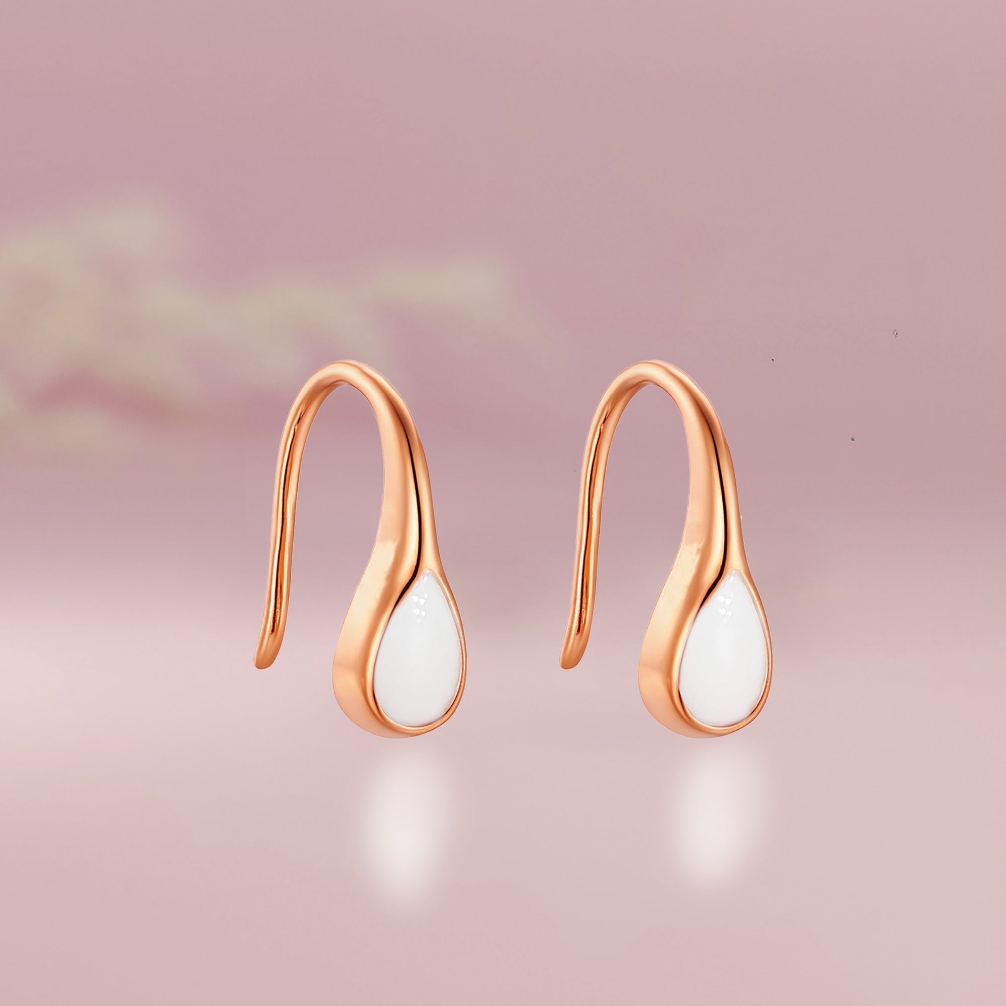 Teardrop Breastmilk Earrings: Timeless Memorial Jewelry