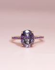 Personalized Moissanite Ashes Ring for Lasting Memories