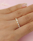 Eternal Sparkle Ashes Ring - Memorial Jewelry