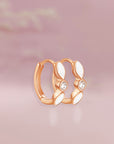 Personalized Breastmilk Earrings - Graceful Petal
