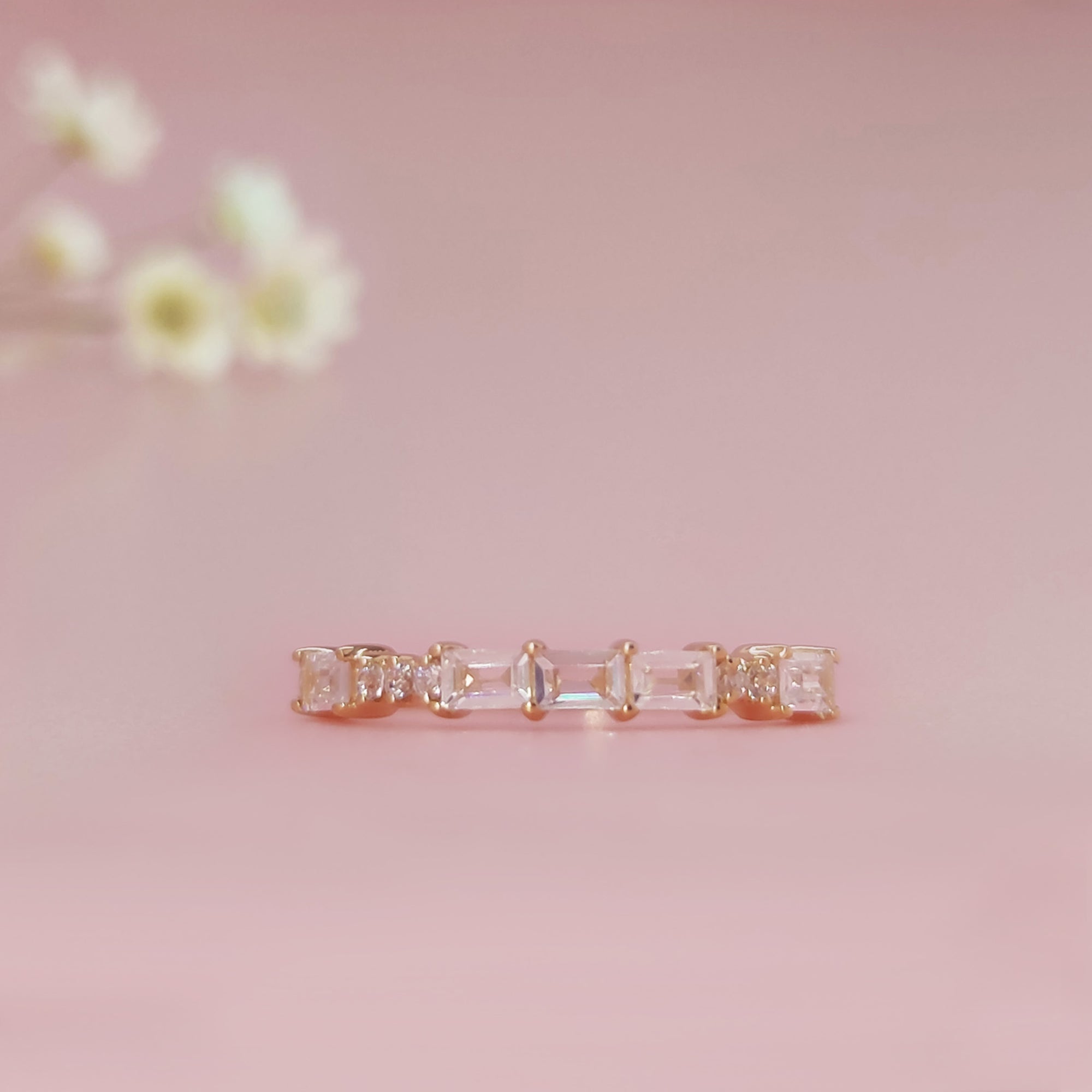 Personalized Moon Shine Ashes Ring for Lasting Memories