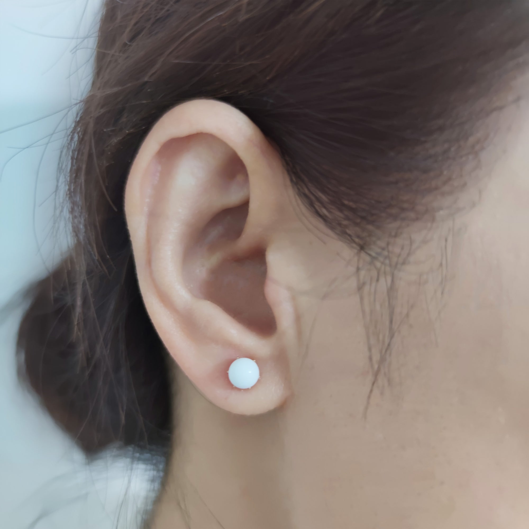 Handcrafted Pearl Embrace Breastmilk Earrings