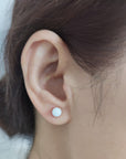 Handcrafted Pearl Embrace Breastmilk Earrings