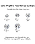 Celestial Spark: Round Cut Moissanite Ashes Ring