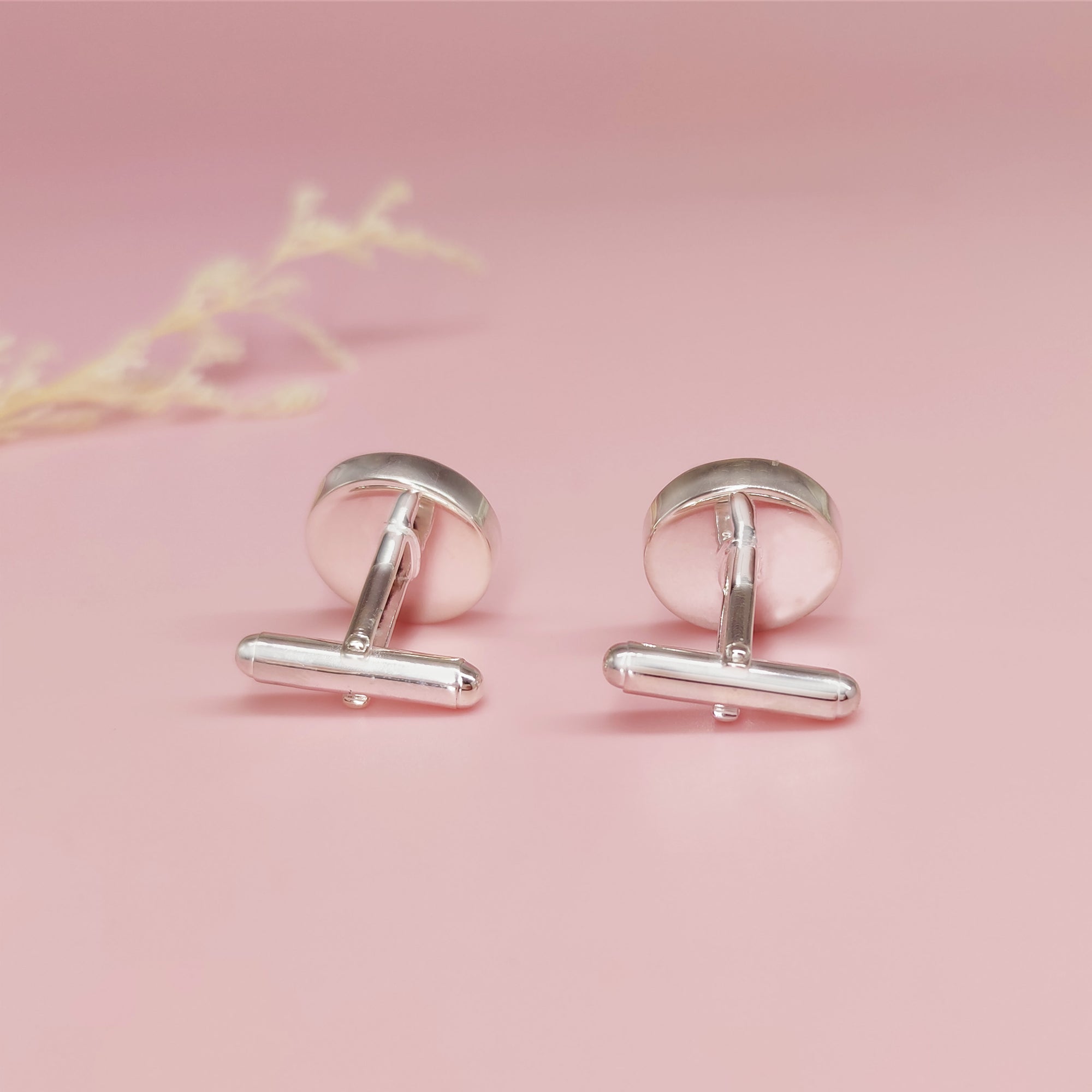 Heartfelt Pregnancy Test Cuff Links for New Moms