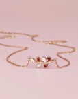 Handcrafted Sterling Silver Leaf Ashes Necklace Kit