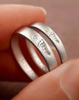Heartfelt Footprint Ring – A Unique Gift for New Parents