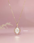 Handcrafted Ashes Necklace | Elegant Memory Keepsake