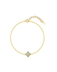 Lucky Blossom: Custom Cremation Ashes Bracelet