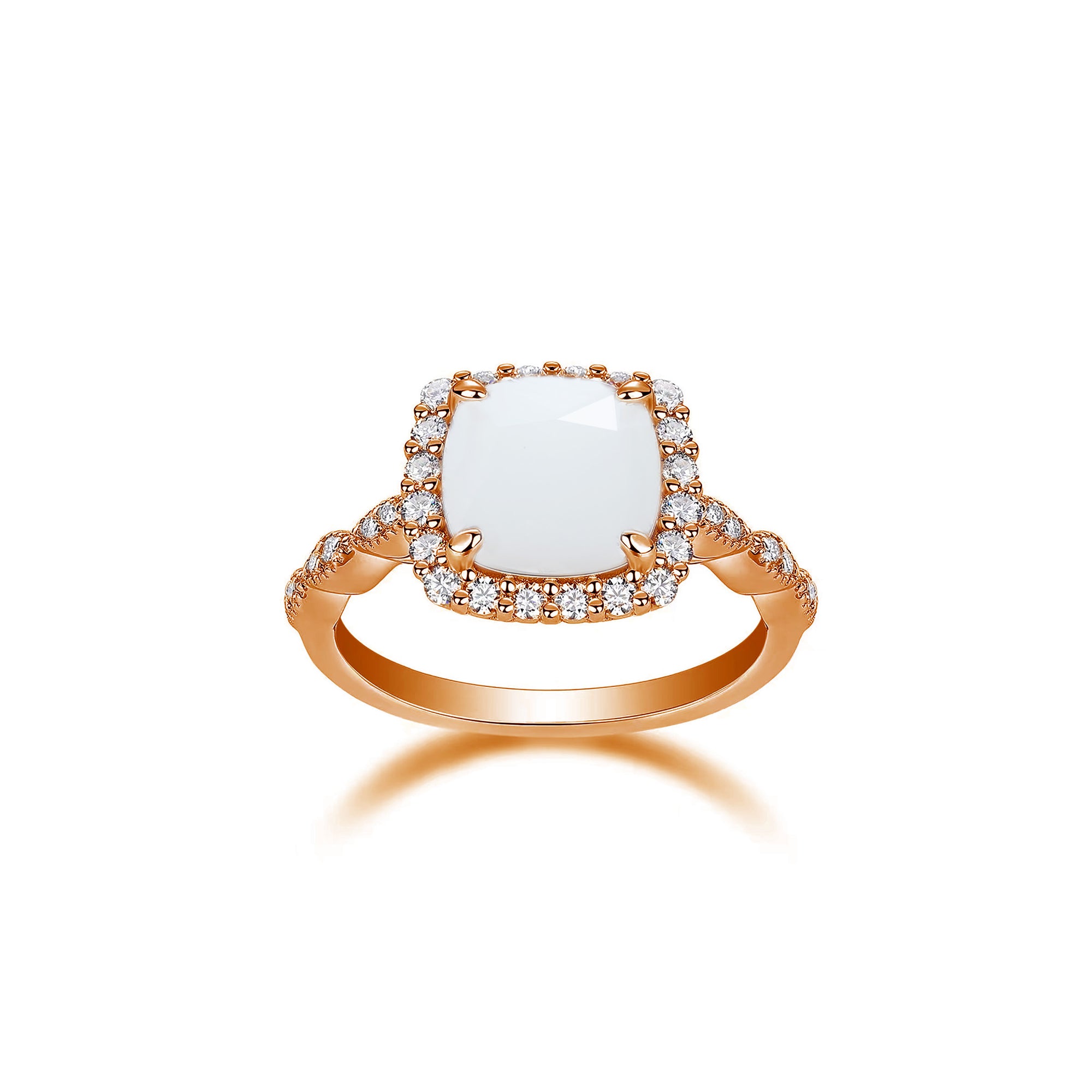 Handcrafted Golden Grace Breastmilk Ring