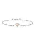 Circle Grace: Gold Ashes Bracelet for Eternal Love