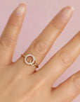 Bond of Light: Ashes Solid Gold Ring