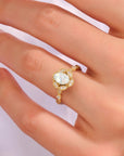 Eternal Blossom Ashes Ring - A Memorable Keepsake