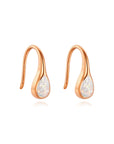 Personalized Teardrop Elegance Ashes Earrings