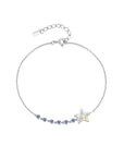 Handcrafted Ashes Bracelet - Glinting Star Design