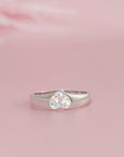 Eternal Heart: Elegant Ashes Memorial Ring