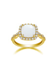Handcrafted Golden Grace Breastmilk Ring