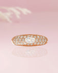 Handcrafted Ashes Ring: Everlight Remembrance