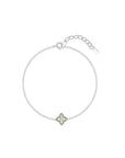 Lucky Blossom: Custom Cremation Ashes Bracelet