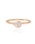 Pure Drop Ashes Ring: Love in Every Teardrop
