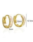 Personalized Ashes Memory Earrings - Timeless Tribute