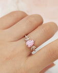 Handcrafted Teardrop Pregnancy Test Ring