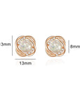 Memorial Ashes Pearl Earrings - A Lasting Keepsake