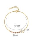 Handcrafted Ashes Bracelet - Glinting Star Design
