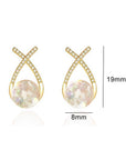 Eternal Love: Infinity Embrace Ashes Earrings