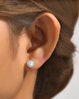 Gifts of Remembrance: Radiant Halo Ashes Earrings