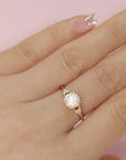 Elysian Glow Ashes Ring: Thoughtful Gift for Loved Ones