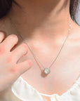 Handcrafted Eternal Glow Ashes Necklace for Remembrance